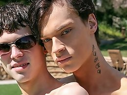 Two Cute British Boys With Big Dicks - Aaron Aurora and Lewis Romeo